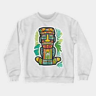 Easter Island face Crewneck Sweatshirt